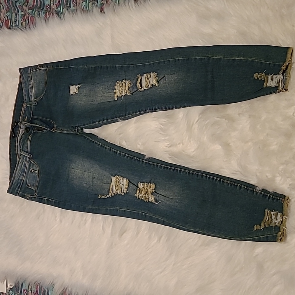 Distressed Jean's